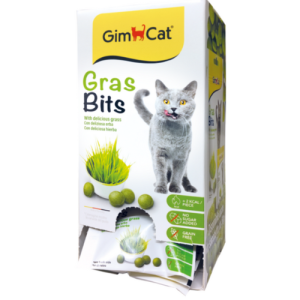 Հյուրասիրություն կատուների համար (20×15 գ) GimCat GrasBits