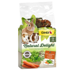 Հյուրասիրություն փոքր կրծողների համար՝ բուրավետ խոտաբույսերով և գազարով (100 գ) GIMBI