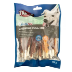 Ոլորած ձողիկներ շների համար (12 սմ, 250 գ) Denta Fun MIX