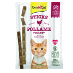 Treats for Cats – Poultry (4 pcs) GimCat Sticks