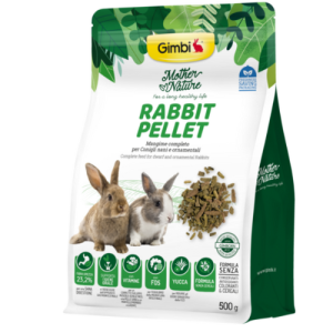 Լիարժեք կեր նապաստակների համար (500 գ) Mother Nature Rabbit Pellet