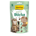 Лакомство для кошек с индейкой и сыром – 50 г GimCat Mini Sticks