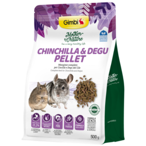 Complete food for chinchillas and degus (500 g) Mother Nature Chinchilla & Degu Pellet