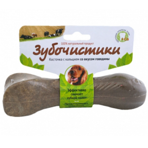 Beef Flavor Dental Chews for Dogs – 265 g “Zubochistiki”