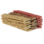 Color Flat Chewing Sticks for Dogs (100 pcs)