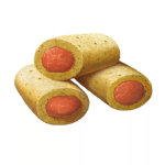 Мини-сосиски с пюре — Лосось