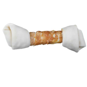 Ոսկոր շների համար՝ հավի մսով հանգուցավոր (18 սմ, 120 գ)