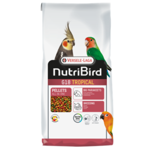 Գունավոր, մրգային կեր խոշոր թութակների բուծման համար TROPICAL G18