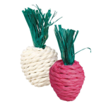 Խաղալիք կրծողների համար՝ ծղոտից բողկ