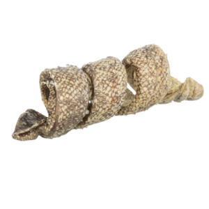 Ձողիկներ շների համար՝ զսպանակաձև, սպիտակ ձկան մսով (12 սմ / 25 գ)