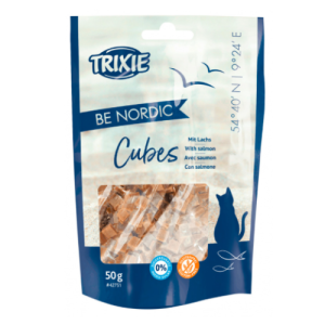 Հյուրասիրություն կատուների համար՝ ձկան մսային բեկորներ BE NORDIC