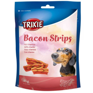 Համեղ պատառներ շների համար (85 գ) Bacon Strip