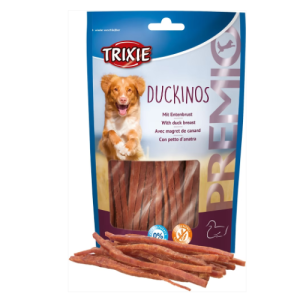 Պատառ բադի համով շների համար (80 գ) Premio Duckinos