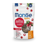 Բարձիկներ ստերիլիզացված կատուների համար — բադ/լորամիրգ (60 գ) MONGE GIFT