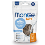 Подушечки для котят — форель/молоко (60 г) MONGE GIFT
