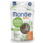 Բարձիկներ կատուների համար՝ սաղմոն / կատվախոտ (60 գ) MONGE GIFT