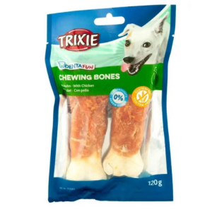 Հավի համով ոսկորներ շների համար Denta Fun