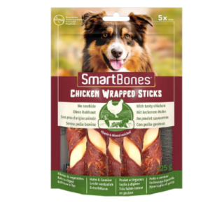 Հավի մսով և բանջարեղենով ջլե ձողիկներ շների համար (125 գ) Smart Bones