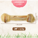 Ոսկոր շների համար՝ հավի և խոզի համով (85 գ) L Delights