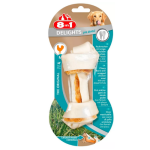 Ոսկոր շների համար՝ հավի և տավարի մսով, հանքանյութերով (M, 70 գ) 8in1