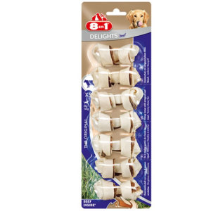 Ծամելի ոսկոր շների համար՝ տավարի մսի համով (84 գ) 8in1