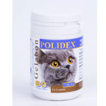 Dietary Supplement for Cats, 80 Tablets Polidex Gelabon