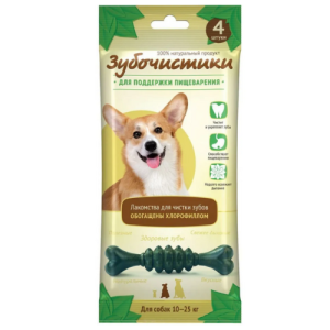 Համեղ պատառ շների համար՝ «Անանուխով», 70 գ, 4 հատ