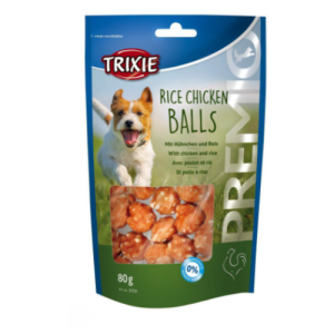 Սնեյք շների համար հավով և բրնձով գնդակներ (80 գ)