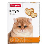 Cat Food Supplement (75 tablets) Kitty's + Cheese