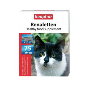 Кормовая добавка для почек кошки (75 таблеток) Renaletten