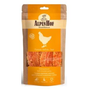 Лакомство куриная грудка для собак средних и крупных пород (80 г)