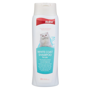 Shampoo for Cats 200 ml Bioline White Coat