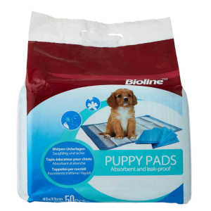 Puppy Training Pads – 50 pcs, 33x45 cm Bioline