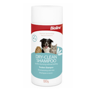 Shampoo Powder for Dogs, Cats & Small Pets (100g) Bioline