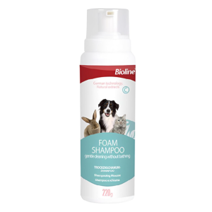 Shampoo Foam Dry Cleaning Foam for Dogs & Cats (220g) Bioline