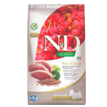 Сухой корм для стерилизованных взрослых собак мелких пород с уткой 2,5 кг – N&D