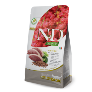 Сухой корм для стерилизованных кошек с уткой и киноа 5 кг – N&D