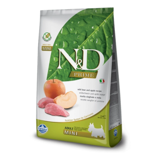 Сухой корм для взрослых собак мелких пород с мясом кабана и яблоком 2,5 кг – N&D