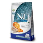 Grain-Free Complete Dry Food for Adult Medium & Large Dogs with Codfish, Pumpkin & Orange 12kg – N&D