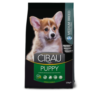 Չոր կեր ձագերի, հղի և կերակրող շների համար միջին ցեղատեսակի 12+2կգ – Cibau Puppy Medium