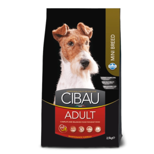 Չոր կեր փոքր ցեղատեսակի հասուն շների համար 2,5կգ – Cibau Adult Mini