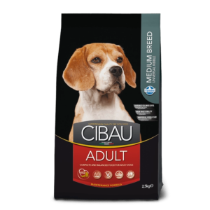 Չոր կեր հասուն շների համար միջին ցեղատեսակի 12+2կգ – Cibau Adult Medium