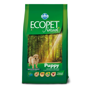 Չոր կեր ձագերի համար 12+2կգ – Ecopet Natural Puppy Medium