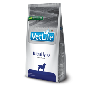 Ալերգիկ և ատոպիկ շների դիետիկ սնունդ 2կգ – VetLife Natural Diet Ultrahypo