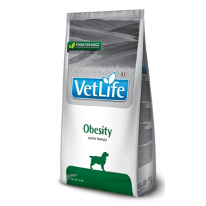 Դիետիկ սնունդ՝ ավելորդ քաշի և շաքարային դիաբետի համար 2կգ – VetLife Natural Diet Obesity