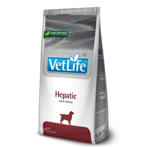 Dietary Dry Dog Food for Chronic Liver Insufficiency 2 kg VetLife Natural Diet Hepatic