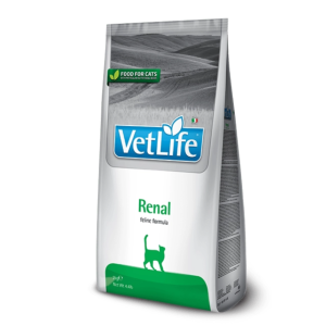Dietary Dry Cat Food for Kidney Support 2 kg VetLife Natural Cat Renal