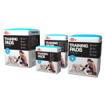 5-Layer Training Pads for Dogs 60×60 cm, 42 pcs Pet Interest Standard