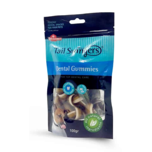 Դենտալ ծամելու հյուրասիրություն շների համար՝ տավարի համով 100 գ – Tailswingers