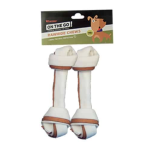 Натуральная косточка для собак «On the Go» двухцветная 20 см – Tailswingers